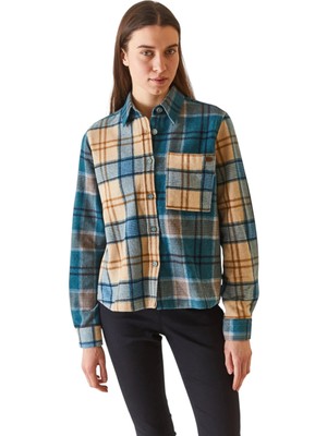 U.S. Polo Assn. Crop Top Kışlık Oduncu Gömleği 1676501