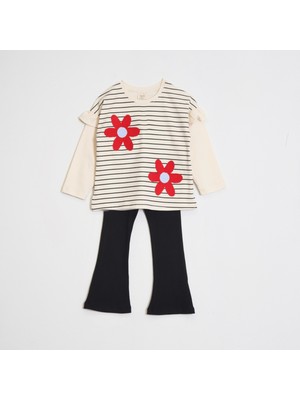 Ozzy Kids Kız Çocuk Taytlı Takım