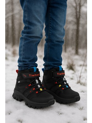 Minibonito Unisex Rahat Anatomik Taban Cırtlı Erkek Kız Çocuk Botu