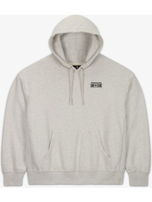 Converse Classic Unisex Gri Hoodie