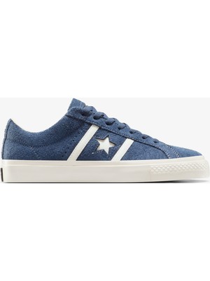 Converse One Star Academy Pro Unisex Lacivert Süet Sneaker