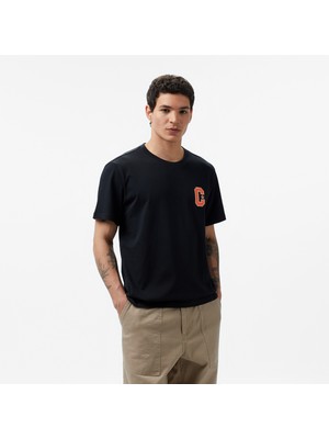 Converse Retro Graphic Erkek Siyah T-Shirt
