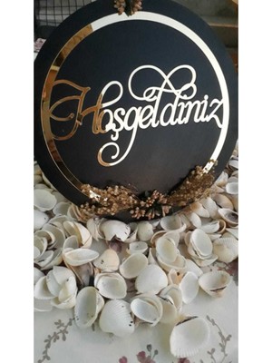 Marka Sokak Siyah Gold Özel Tasarım Kapı Süsleri