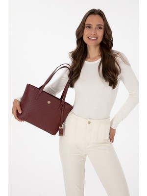 U.S. Polo Assn. Kadın Bordo Omuz Çantası 50317802-VR014