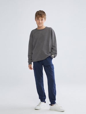 Lc Waikiki Yeni Sezon Beli Lastikli Erkek Çocuk Kargo Eşofman Altı