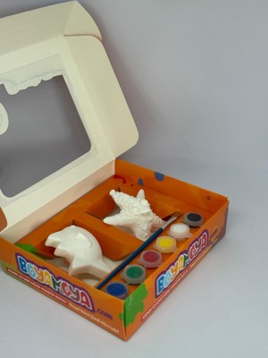 Balık Ile Yıldız Boyama Seti Doğal Malzeme