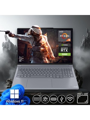 Lenovo Thinkbook G6 Ryzen9 8940HX 64GB 2tb Nvme SSD 8gb RTX5060 21U00013TX ATL17 16" WIN11PRO Notebook