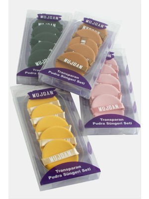 Zero Ds-Derin Müjgan 5 Adet Pudra Süngeri-Renkli