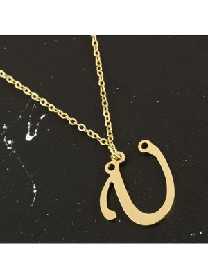 Zero Sepetim Prinç Harfli Kolye-Ü