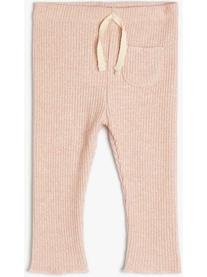 Koton Basic Tayt Ribanalı Beli Lastikli Cep Detaylı