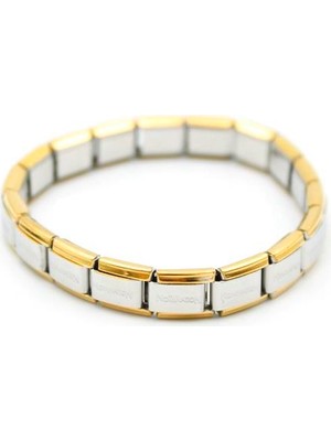 Royaleks Lastikli Çelik Bilezik - Gümüş