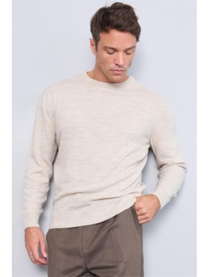 Çetinkaya Mentality K25 3175 Bisiklet Yaka Triko Basic Taşmelanj