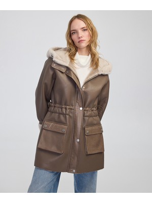 İpekyol Suni Kürk Mix Ayarlanabilir Bel Mont IW6250012075014