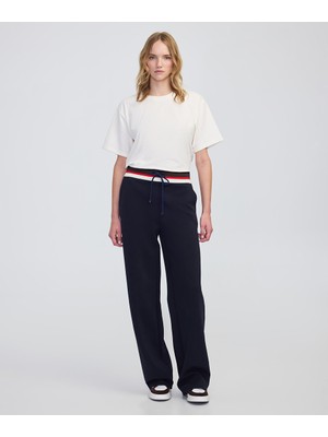 İpekyol Kontrast Elastik Bel Pantolon IW6250003217015