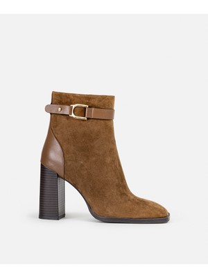 İpekyol Metal Tokalı Topuklu Deri Bot IW6250034021074