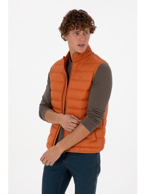 U.s. Polo Assn. Erkek Bakır Yelek (Dokuma) 50310039-VR182