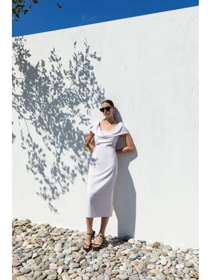 Kameya 40706 Elbise Lila