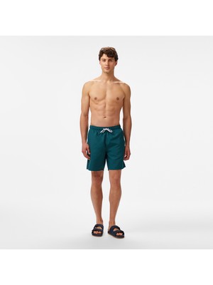 Nautica Erkek Yeşil Regular Fit Deniz Şortu
