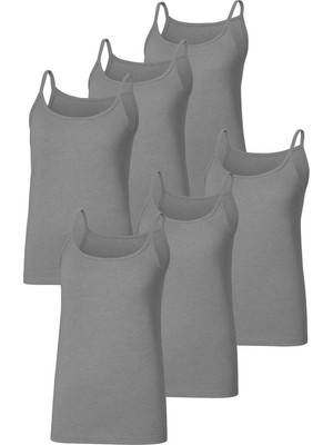 Line Smart Kadın %100 Pamuklu 6'lı Atlet Dantel Detaylı Esnek Kumaş ve Sporcu İçin Uygun