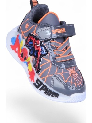Ayakcenter 836 Spider Cırtlı Erkek Çocuk Spor Ayakkabı
