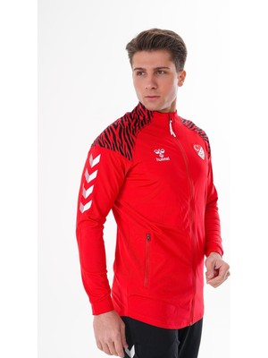 Hummel Tff Hakem Ders ve Kamp Eşofman Üstü Kırmızı M