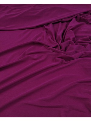 Kumaş Parça Koyu Pembe Renkte Denye Jarse (En 160 cm x Boy 350 Cm)