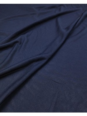 Kumaş Parça Lacivert Renkte Denye Jarse (En 170 cm x Boy 320 Cm)