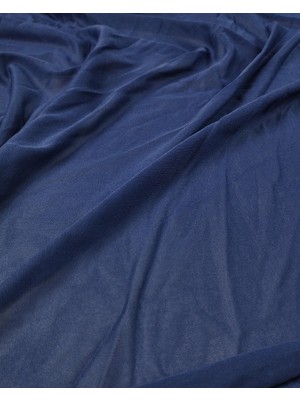 Kumaş Parça Mavi Lacivert Arası Renkte Denye Jarse En: 150 cm