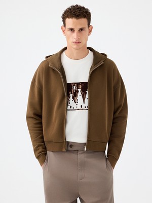 Loft Oversize Fit Erkek Sweatshirt