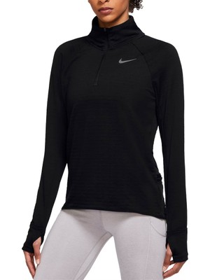 Nike Therma Fit Element  Kadın Mor Koşu Uzun Kollu Üst - DD6799-010