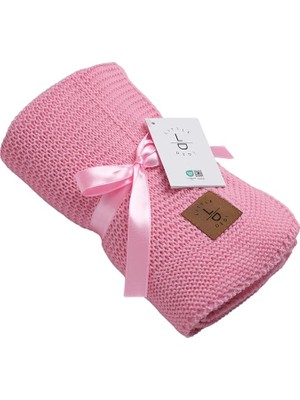 Lidyahan Store Dedi Starlink Lüks Bebek Battaniyesi | Yenidoğan, Kız ve Erkek Bebekler Için Yumuşak Kundaklama Battaniyesi | Bebek Arabası ve Seyahat Koltuğu Için Ideal | Oeko-Tex 100 Pembe 80X100 cm