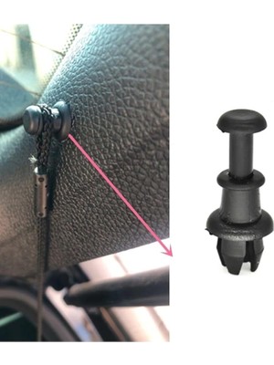 Lidyahan Store Deponuz (1178) Bagaj Pandizot Askı Pimi 1M6867574 (1 Adet) Volkswagen Polo ile Uyumlu