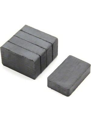 Lidyahan Store 5 Adet 40X25X10 Köşeli Ferrit Kömür Seramik Magnet Mıknatıs