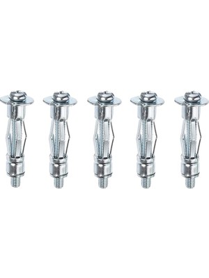 Lidyahan Store Çelik Alçıpan ve Boşluk Dübel Frt Tuğla Paraşüt Duvar Bims 3X46 Metal 5 Adet