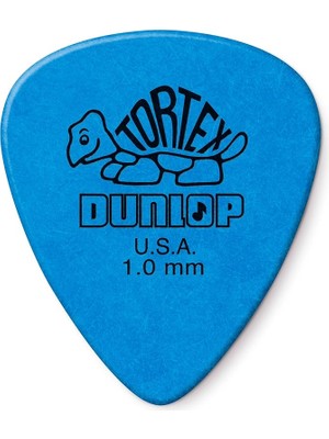 Lidyahan Store Dunlop Tortex Standart 1,0 mm Mavi Gitar Penaları-36 Paket (418B1.0)