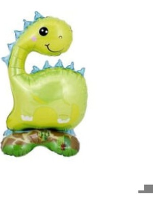 Lidyahan Store Figüt Folyo Balonlar, Ayaklı Stenop Dinazor 7432