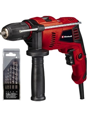 Lidyahan Store Darbeli Matkap Te-Id 500 E (550 W, Hızlı Mandren, Devir Ayarı, Metal Dişli Kutusu, Kademesiz Ayarlanabilir Delme Derinliği Mesnedi, 5 Taş Matkabı Ucu Dahil) - 4259610