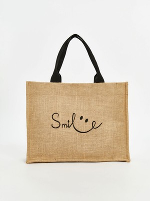 Lc Waikiki Yeni Sezon Hasır Görünümlü Kadın Kol Çantası