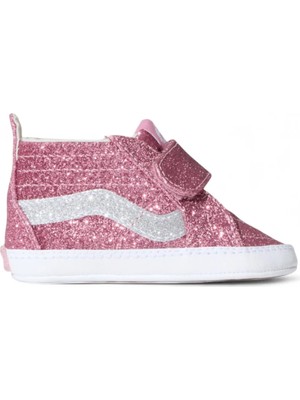 Mayoral Vans Sk8-Hi Crib Işltılı Kız Bebek Ayakkabı Pembe VN000CRVEN71