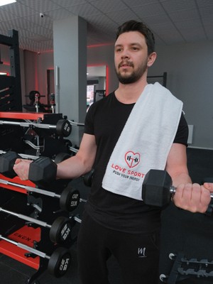 Nakışlı Sporcu Havlusu Pamuklu, Anti Bakteriyel, Ter Emici Fitness Plates Boks Tenis Spor Havlusu