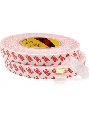 Lidyahan Store Magnet 3m Çift Taraflı Güçlü Ince Bant 15 mm Genişlik x 5 Metre