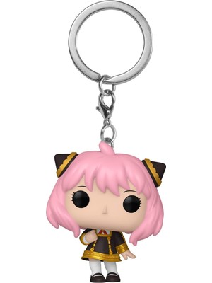 Lidyahan Store Pop! Anahtarlık: Spy x Family - Anya Forger - Yeni Anahtarlık - Koleksiyon Için Vinil Mini Figür - Çorap Dolgu - Hediye Fikri - Resmi Ticari Ürünler - Anime Hayranları - Mini Figür