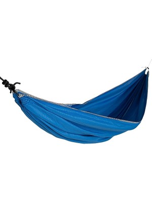Lidyahan Store Premium HAMAK%100 Polyerster Kaliteli Kumaş Hamak, Birinci Sınıf Kamp Hamağı,taşınabilir Hamak, Nefes Alan Rahat Hamak, Dış Mekan, Ultra Hafif, Seyahat Hamağı (Saks Mavisi)