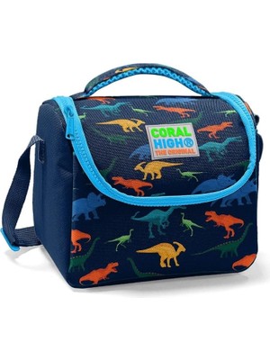 Lidyahan Store High Lacivert Mavi Dinazorlar Erkek Çocuk Okul Beslenme Çantası