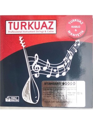 Lidyahan Store Kısa Sap Bağlama Teli Takım Tel 016