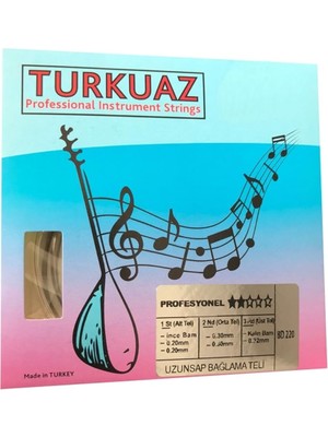 Lidyahan Store Uzun Sap Bağlama Teli 020 Paslanmaz Takım Tel