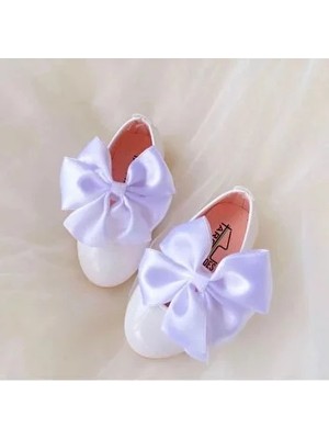 Stella Butik Kız Çocuk Fiyonklu Babet Ayakkabı