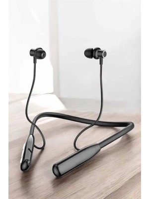 Eco Lounge Boyun Bantlı Bluetooth Kulaklık Yüksek Ses Kaliteli 100 Saat Kulaklık