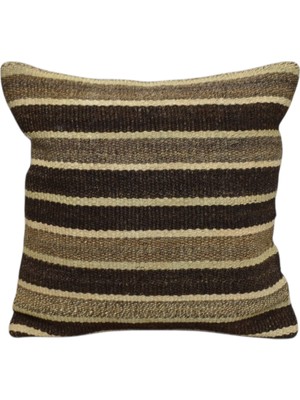 Kilim Antik El Dokuma Kilim Kırlent Yastık Kılıfı 0185 - Yeni - Çok Renkli