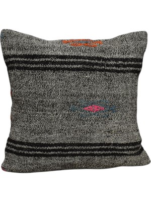 Kilim Antik El Dokuma Kilim Kırlent Yastık Kılıfı 0192 - Yeni - Çok Renkli